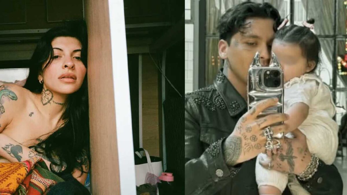 Nodal pudo ver a su hija.