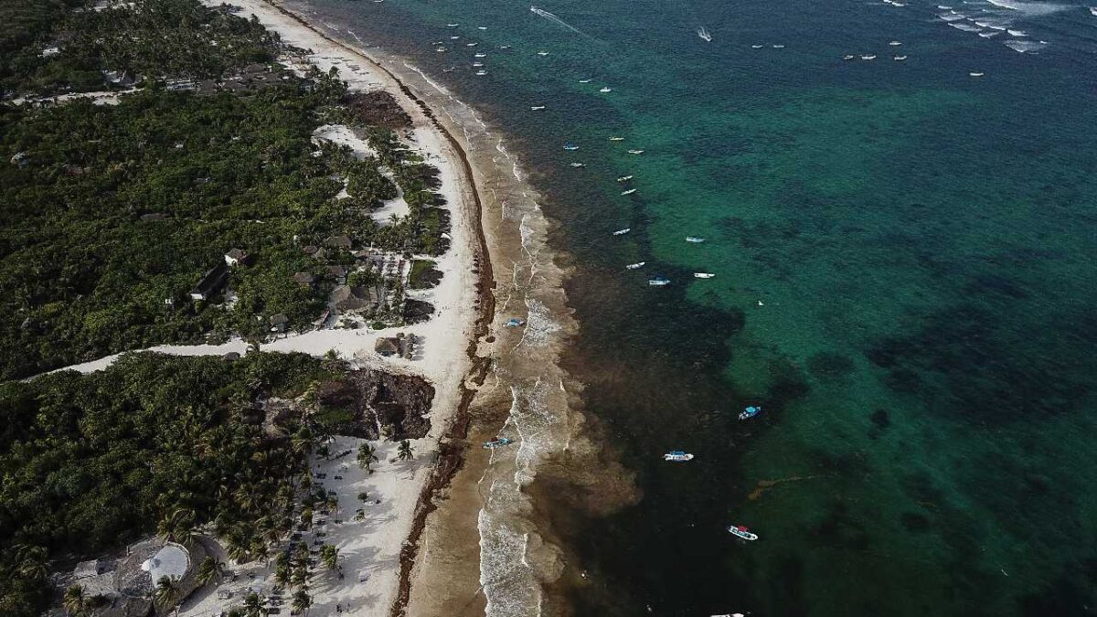 Una playa en Tulum fue el escenario del crimen.