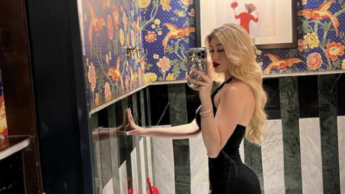 La Tiktoker Valeria Márquez.