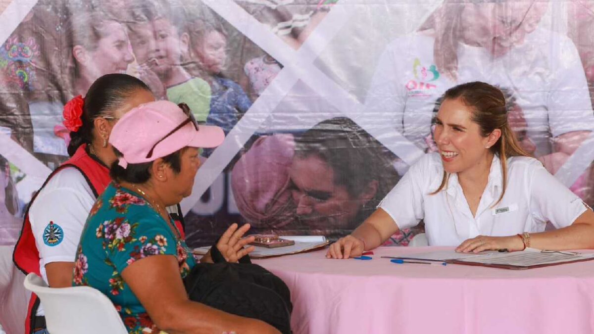 La Presidenta Municipal de Isla Mujeres, Atenea Gómez Ricalde, comprometida con la sociedad.
