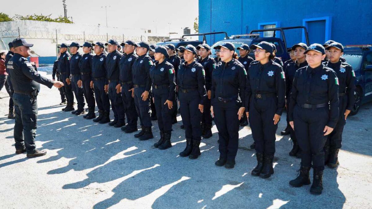 Operativo para la jornada electoral histórica.