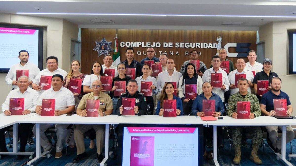 Quintana Roo trabaja de manera conjunta en seguridad.