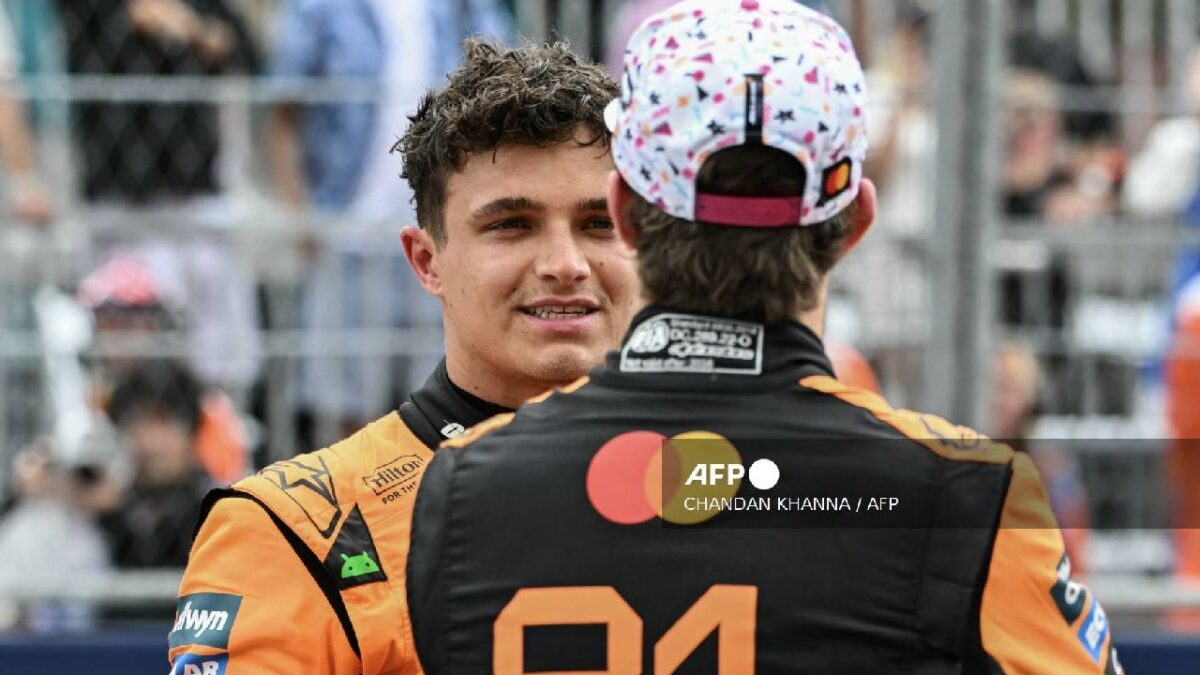 Lando Norris, ganador de la Sprint de la F1 en Miami.