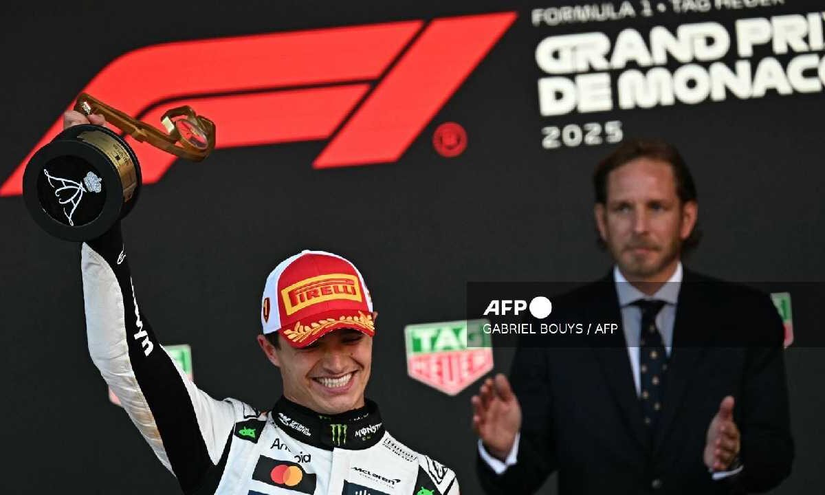 Lando Norris gana en Mónaco.