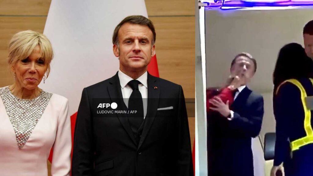 Macron rompe el silencio.