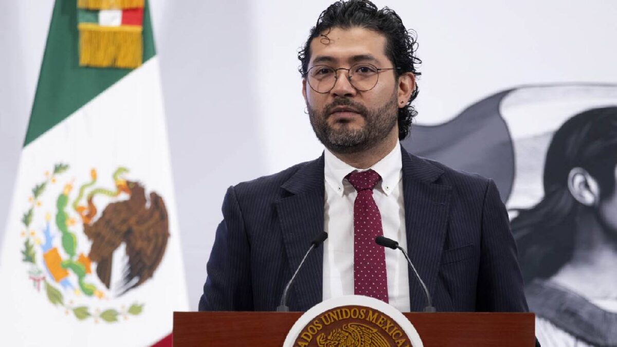 Marath Bolaños, secretario del Trabajo en México.