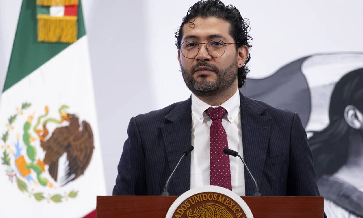 Marath Bolaños, secretario del Trabajo en México.