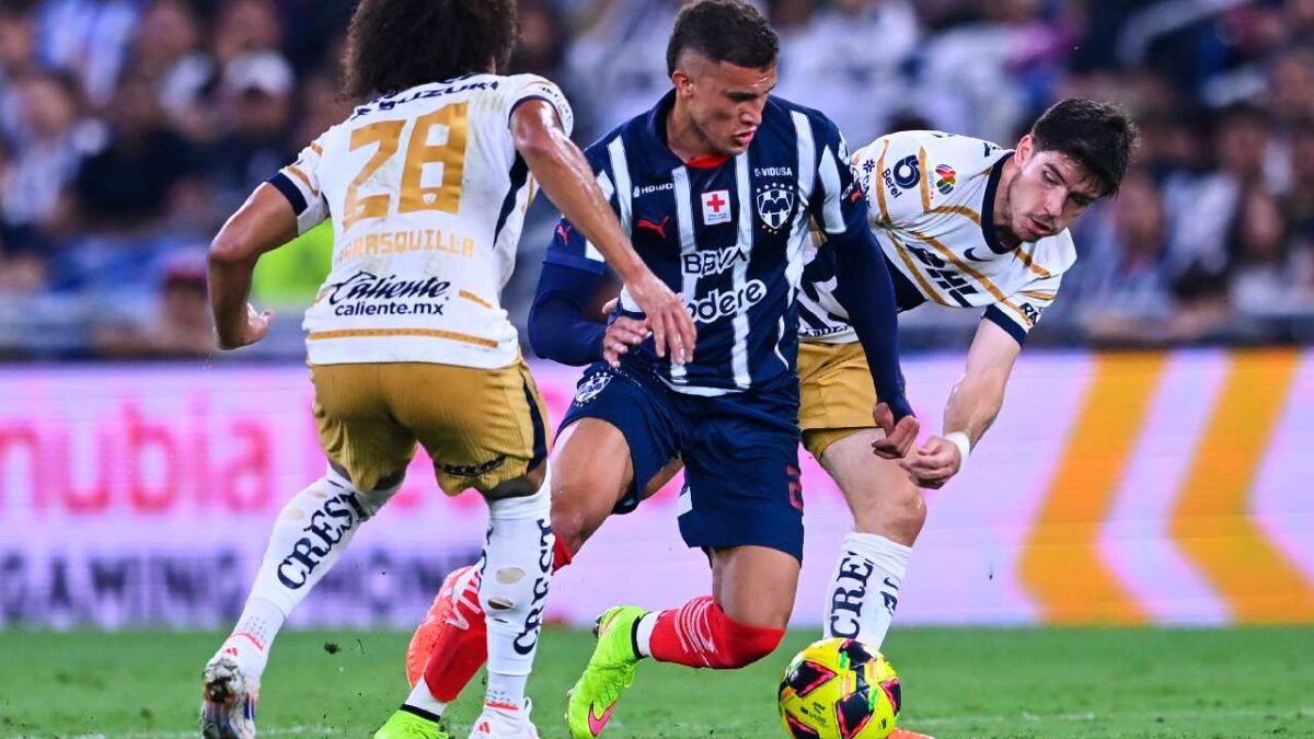 Monterrey vs Pumas. Los rayados están en la liguilla.