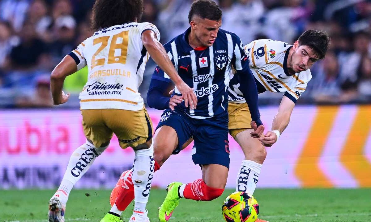 Monterrey vs Pumas. Los rayados están en la liguilla.