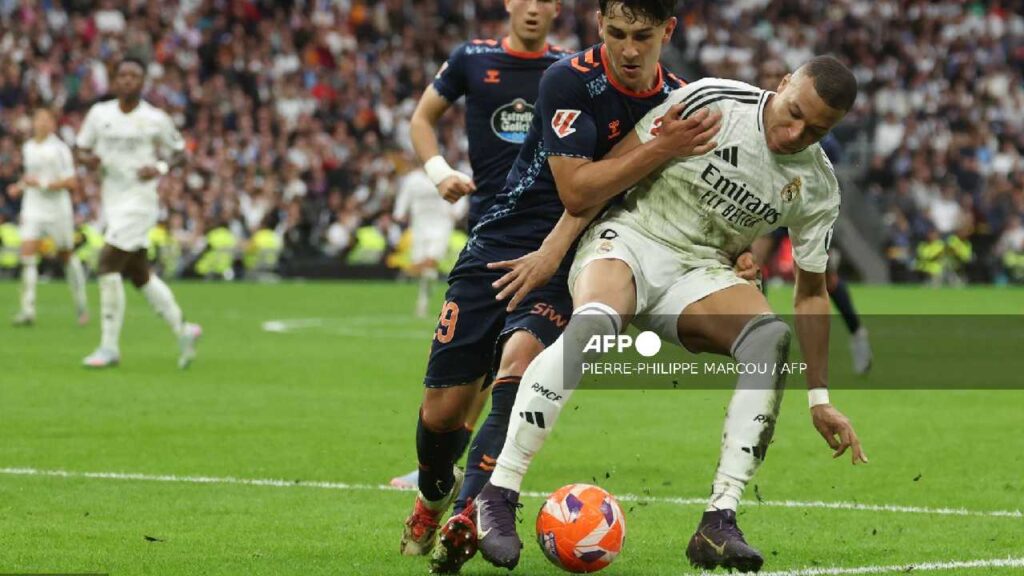 Real Madrid vence al Celta de Vigo.