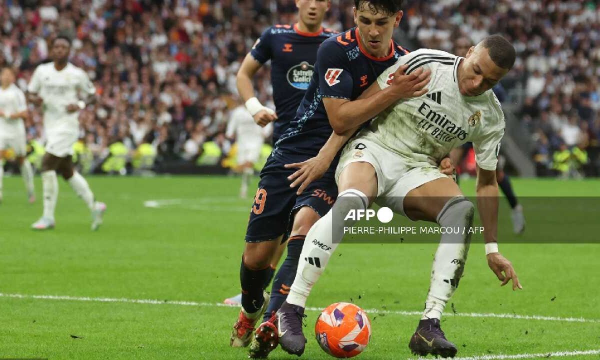 Real Madrid vence al Celta de Vigo.