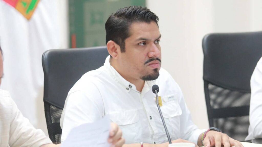 Saulo Aguilar Bernés, diputado local por Morena.