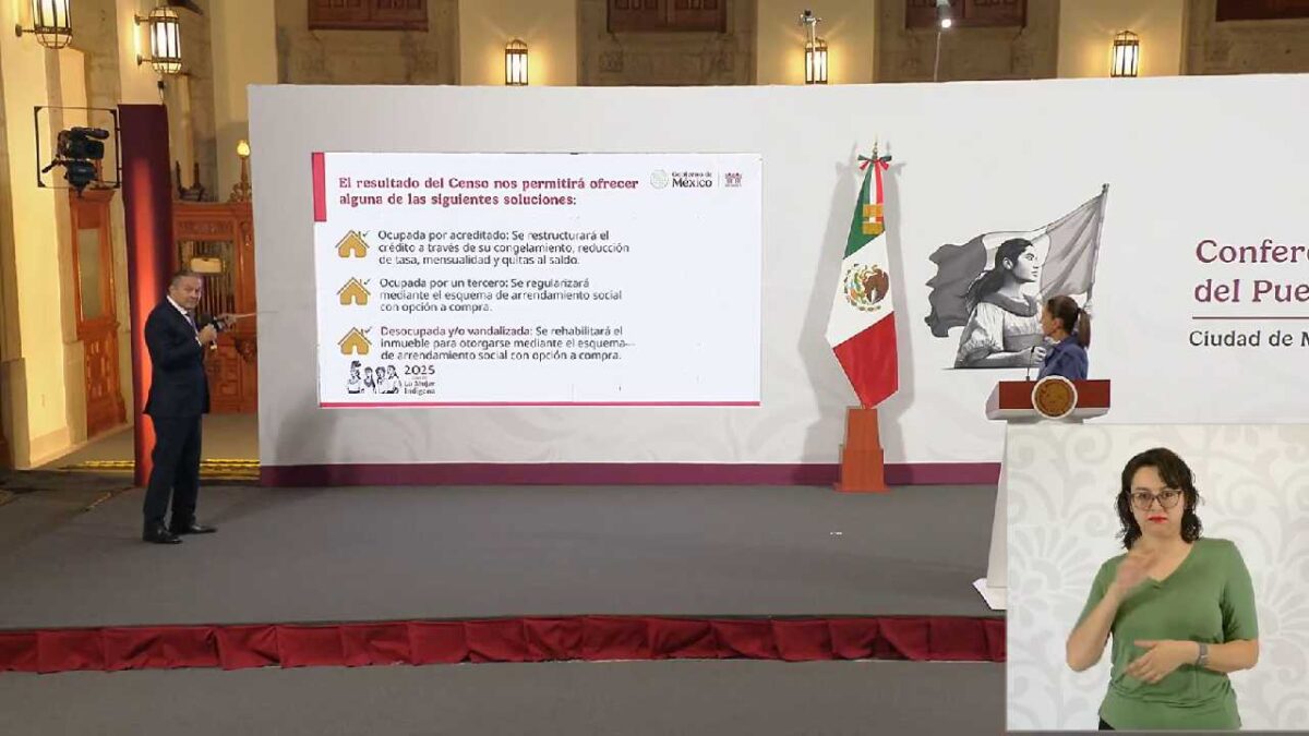 El Infonavit censa casas con problemas.