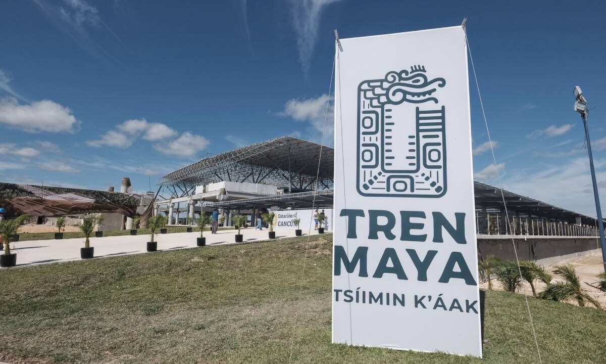 Tren Maya en Cancún.