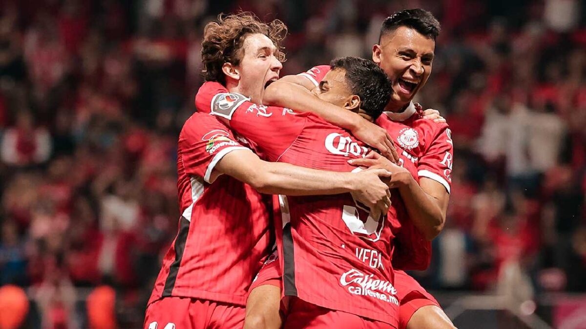Toluca-Tigres, Los diablos avanzan a al final.