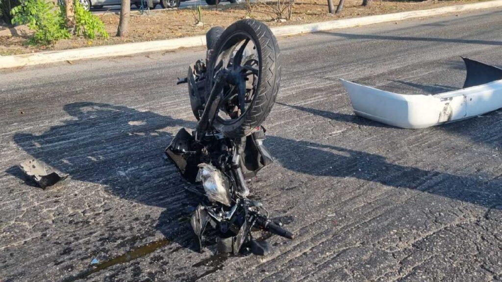 Tragedia en Cancún luego de un choque.