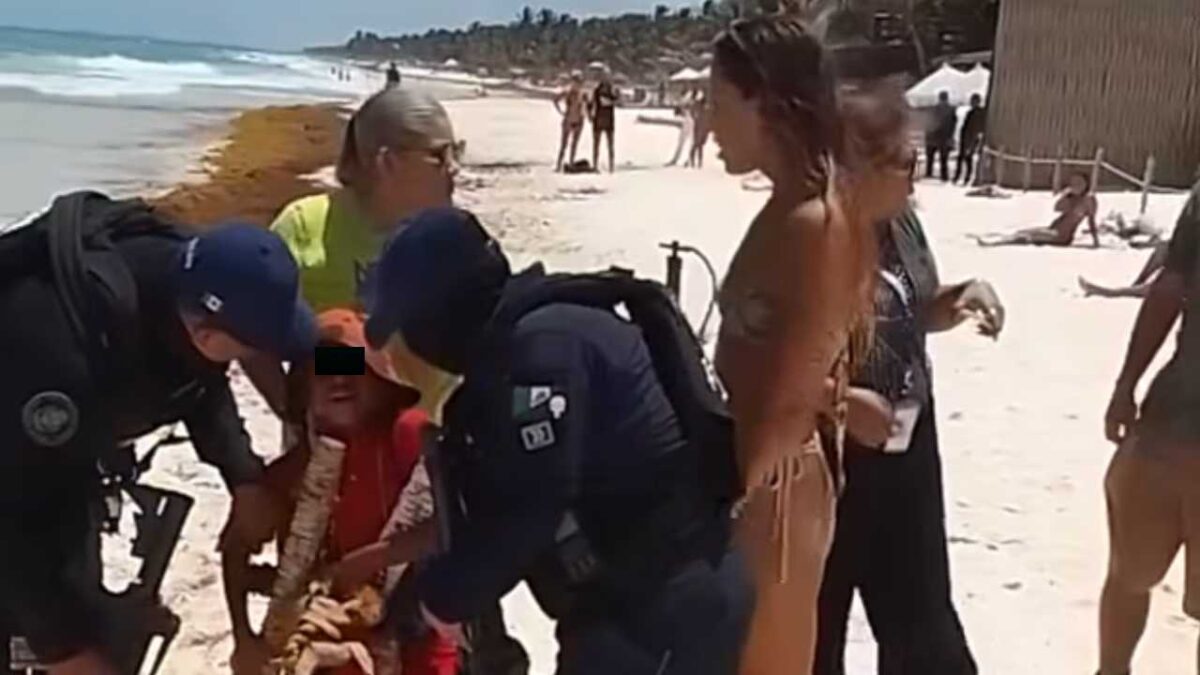 Últimas noticias. Los hechos fueron en una playa de Tulum.