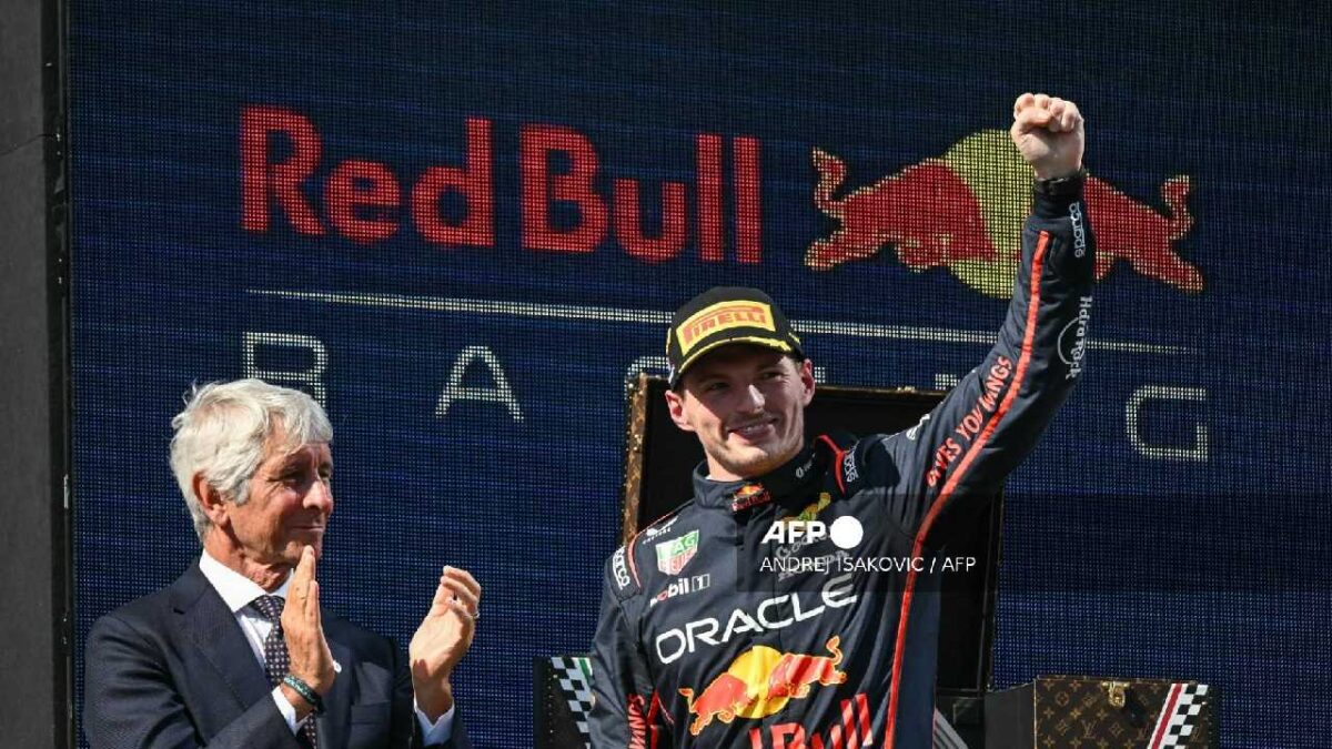 Max Verstappen se llevó la victoria en el Gran Premio de Emilia-Romaña de F1.
