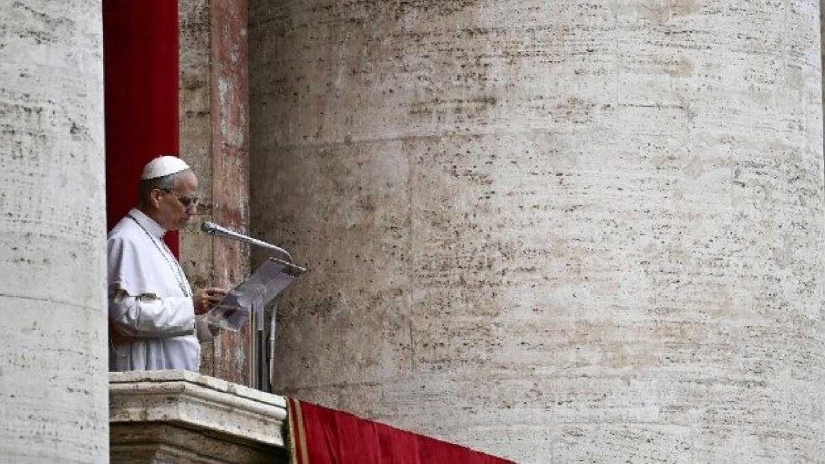 El Papa León XIV hizo un llamado a la paz.