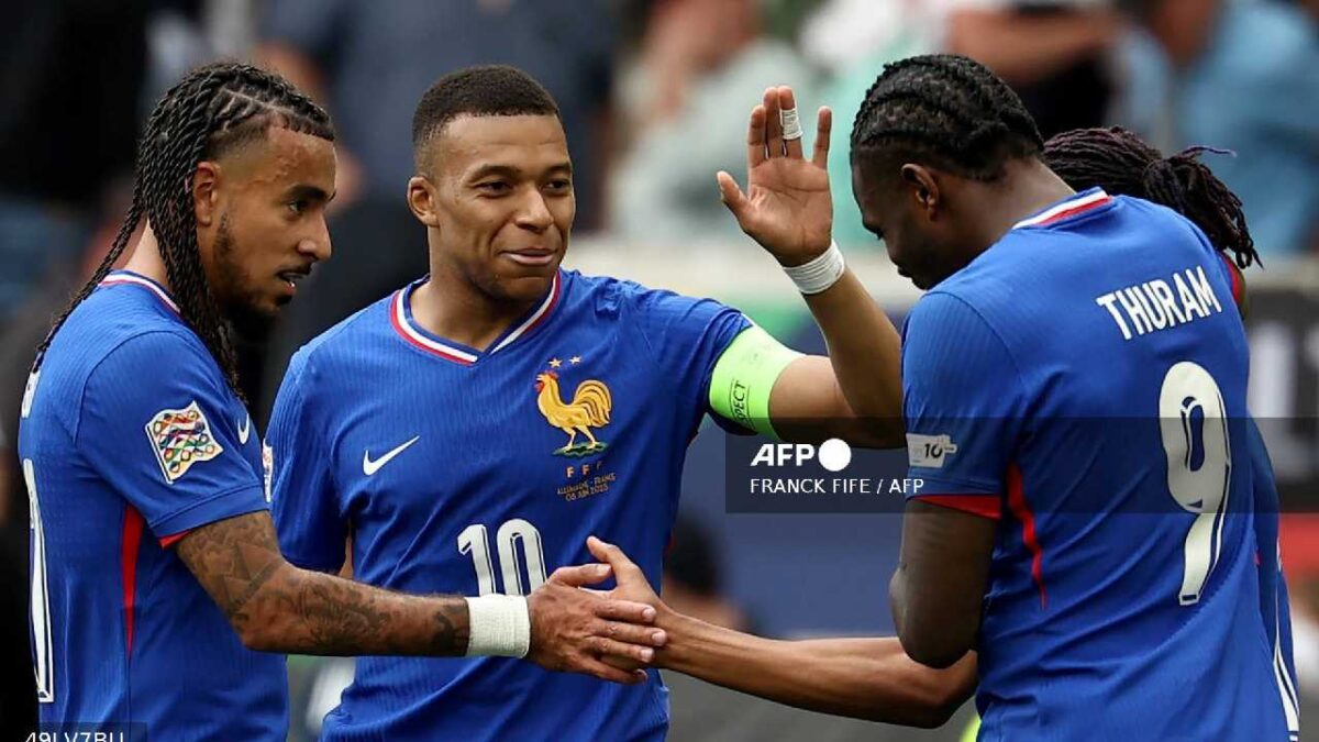 Francia derrotó a Alemania.