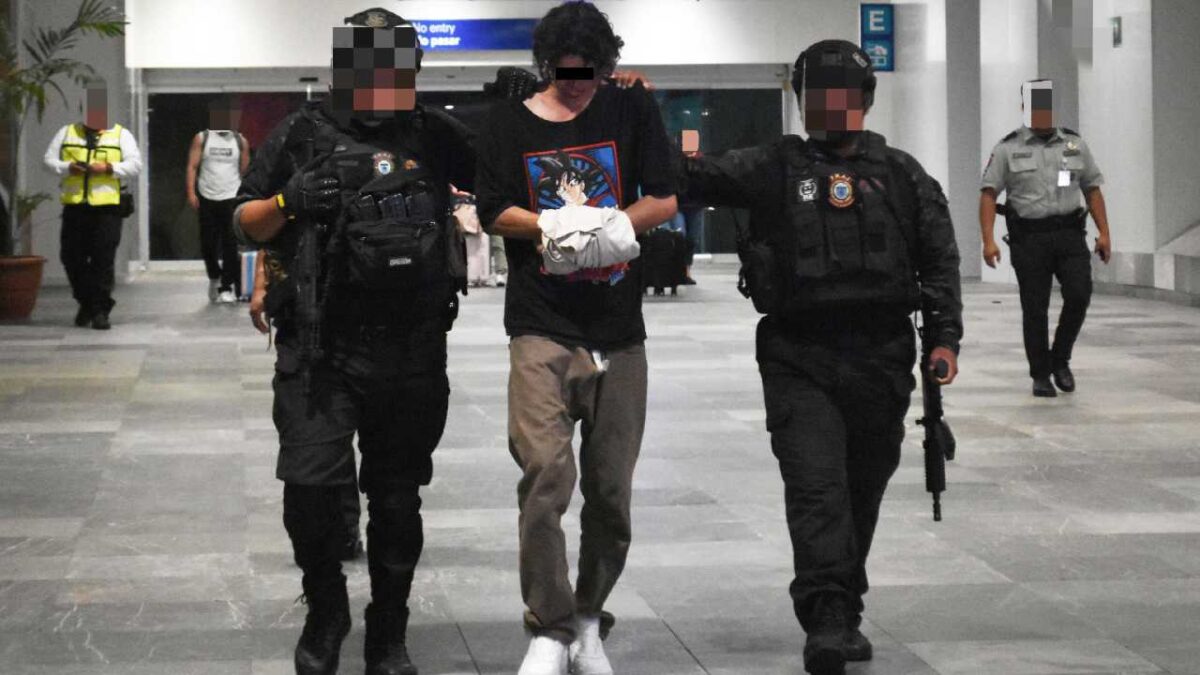 Trasladan a Cancún a sujeto.