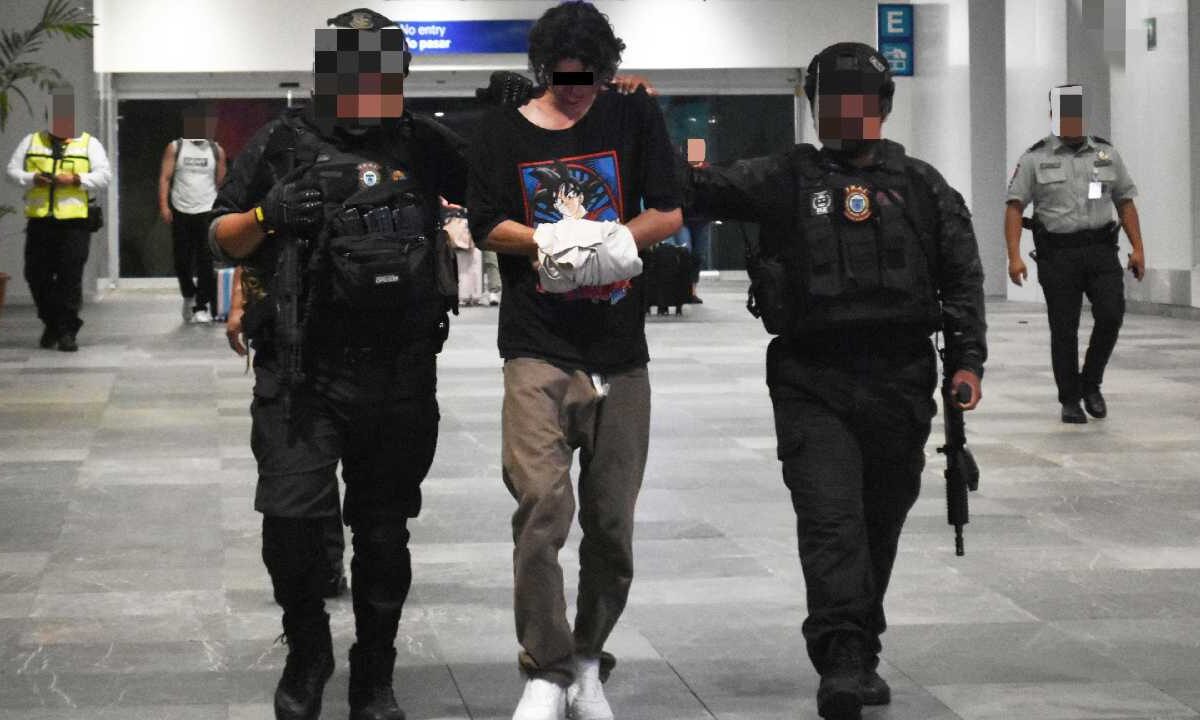 Trasladan a Cancún a sujeto.