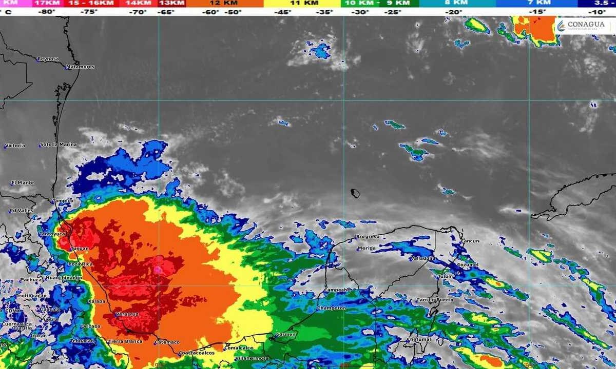 Ciclón tropical Erick también afectará a Quintana Roo.