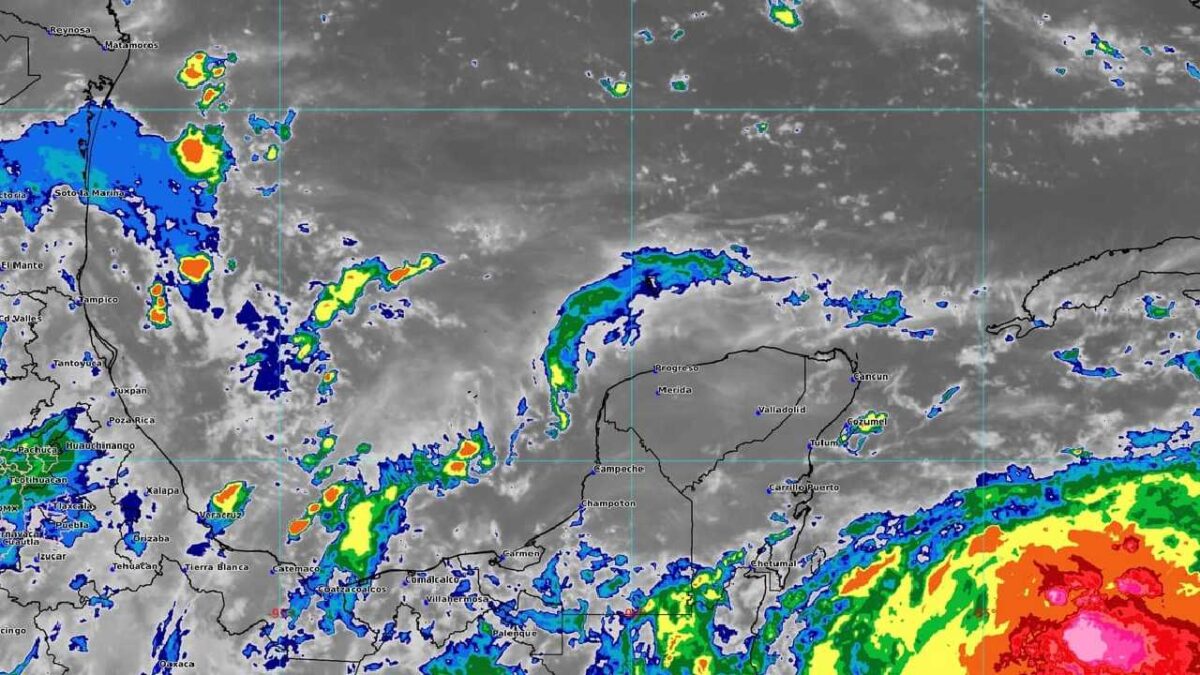 El clima en Quintana Roo. Prevén lluvias.