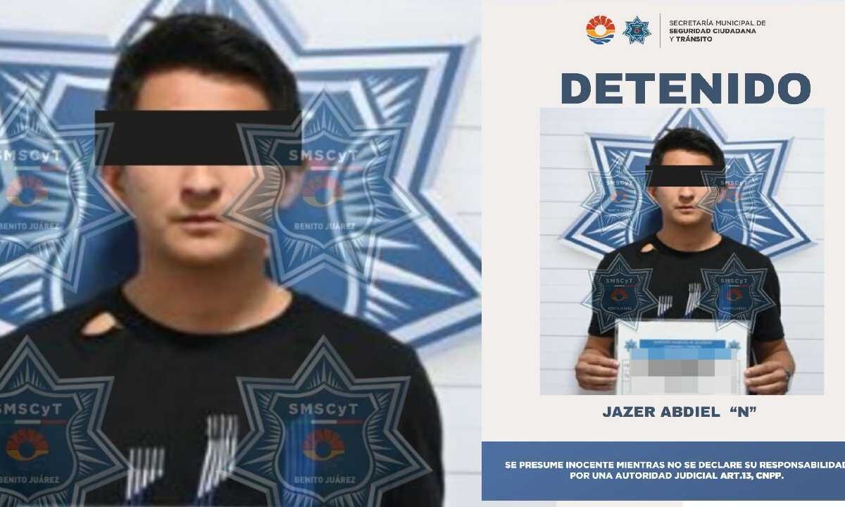 Detenido por lesiones en agravio de un oficial de la Policía Turística.