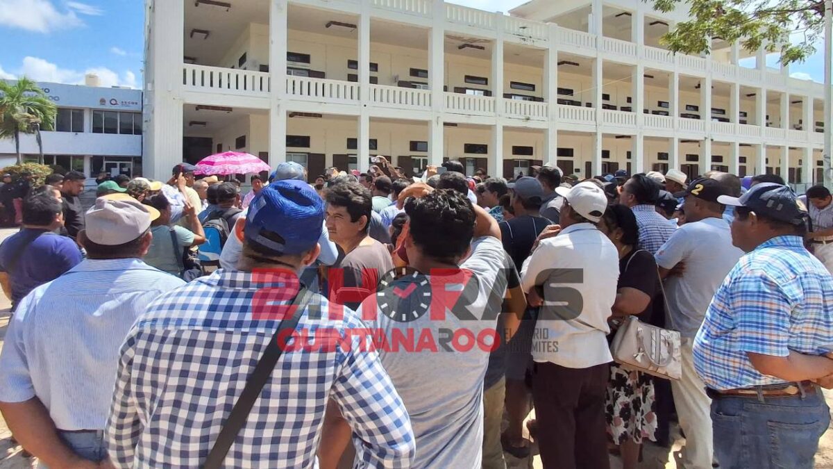 Manifestación de cañeros por crisis en el sector.