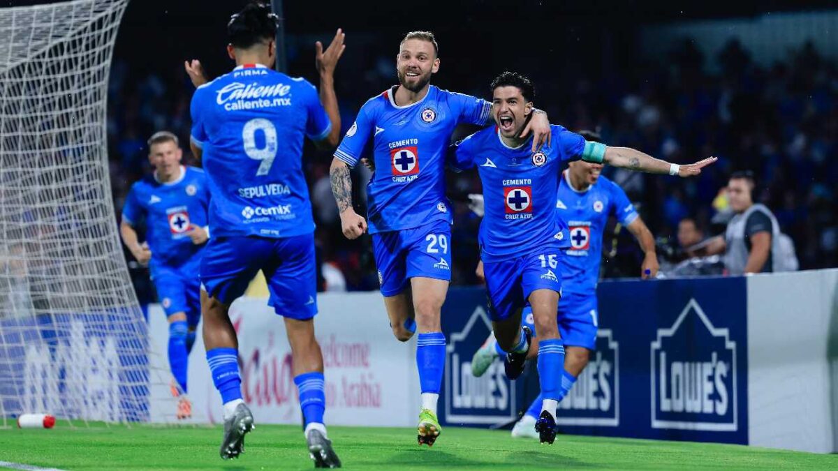 El Cruz Azul campeón.