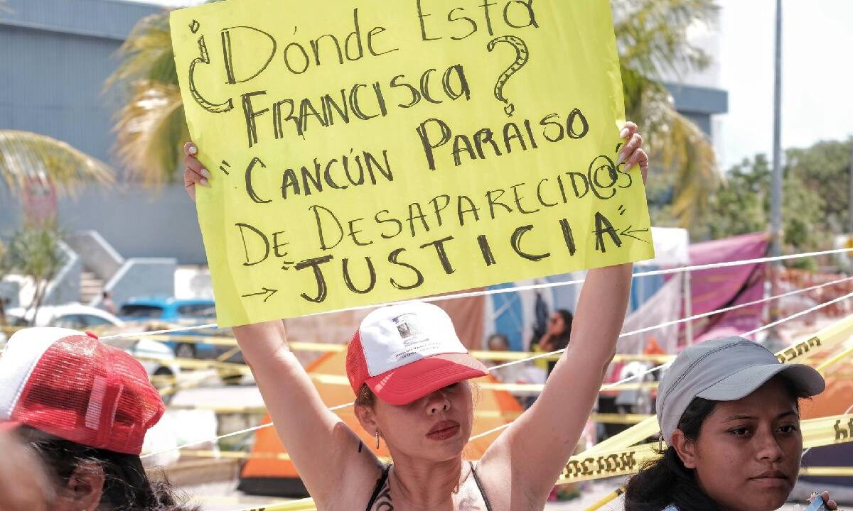 Protesta de Madres Buscadoras.