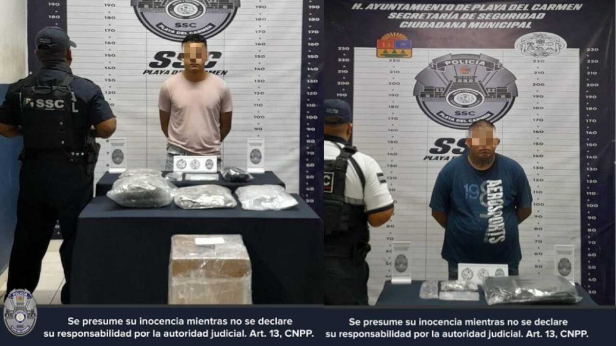 Operativos en Playa del Carmen.