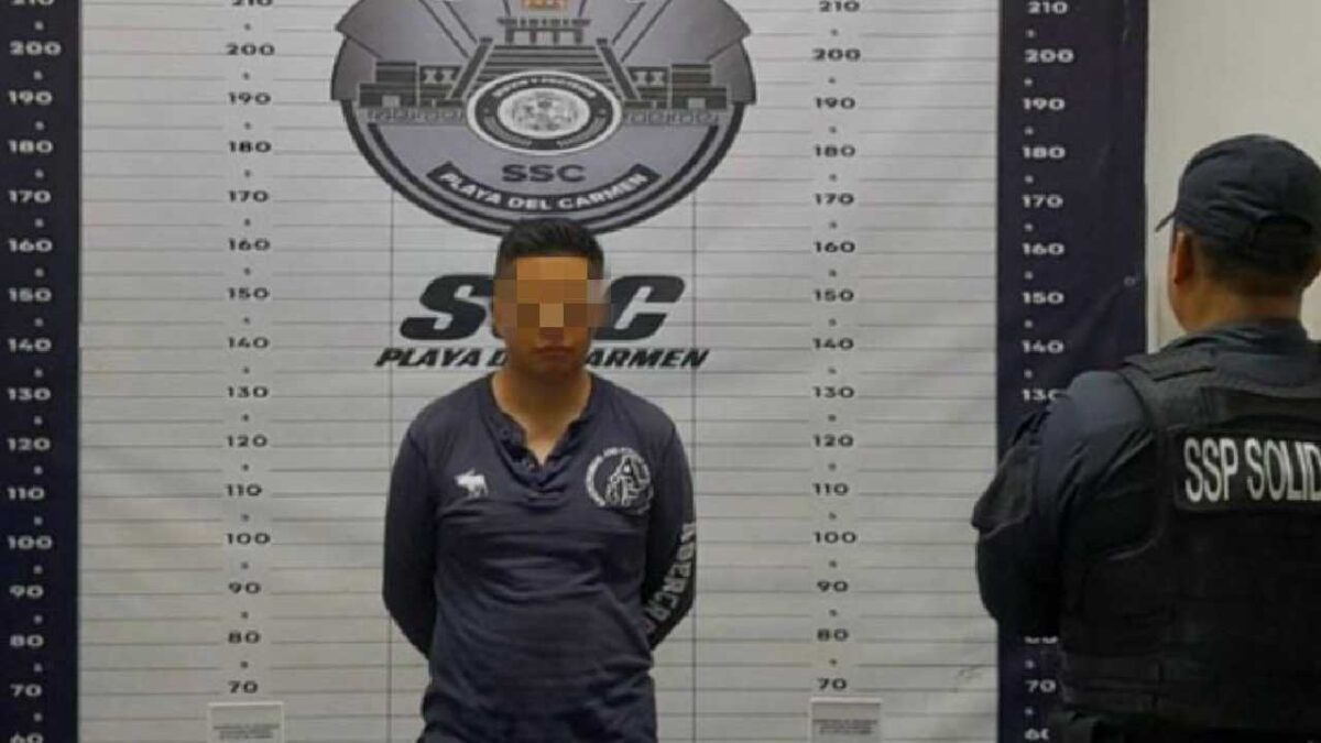 Los hechos fueron en Playa del Carmen.