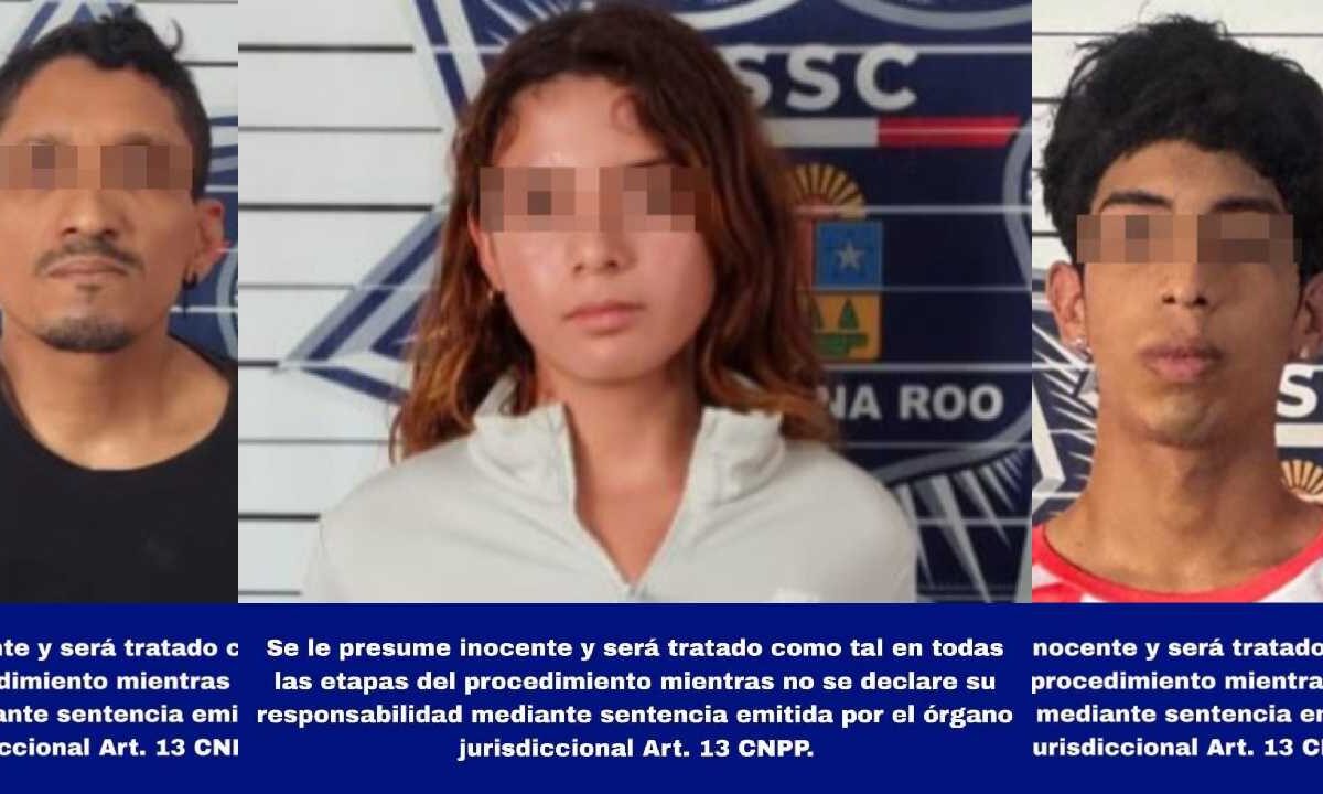El operativo fue en Villas del Sol.