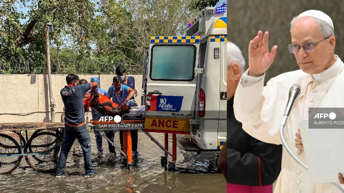 El Papa se entristeció tras el accidente en India.