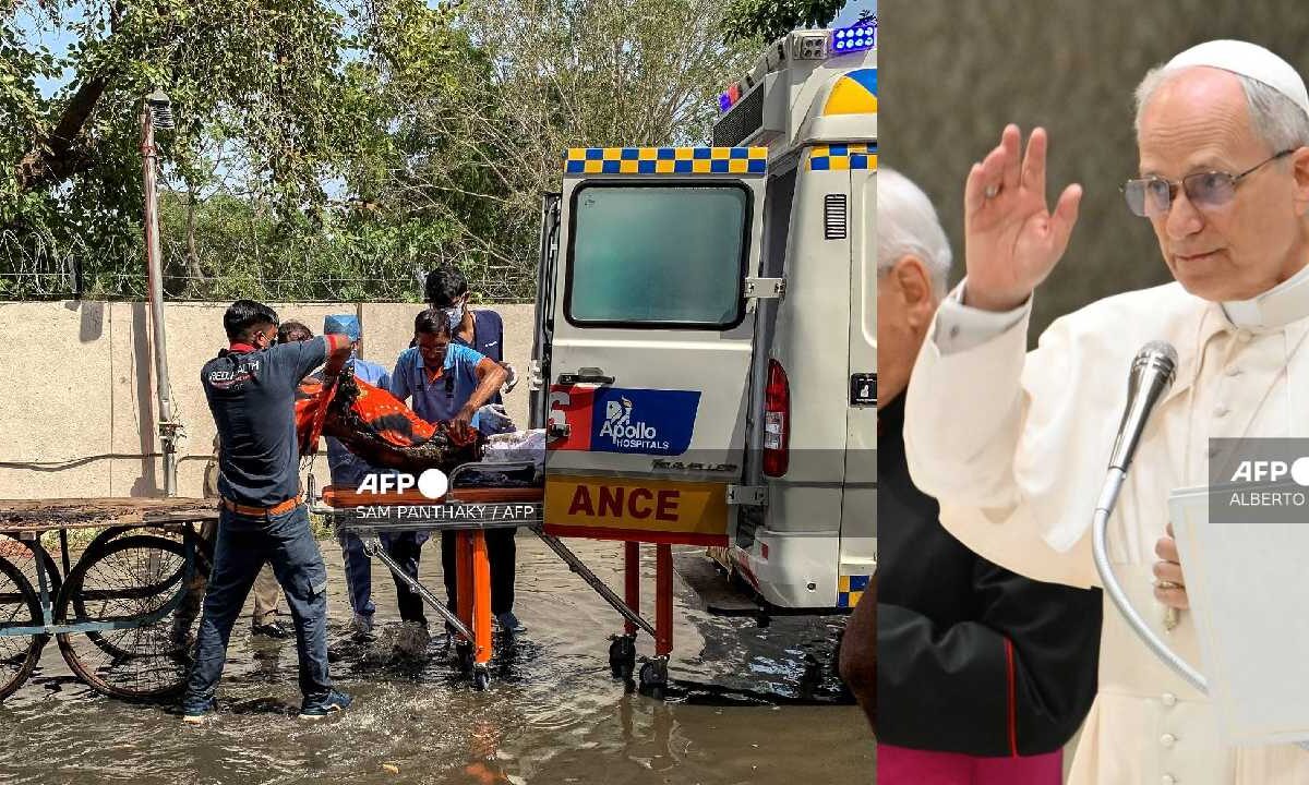 El Papa se entristeció tras el accidente en India.
