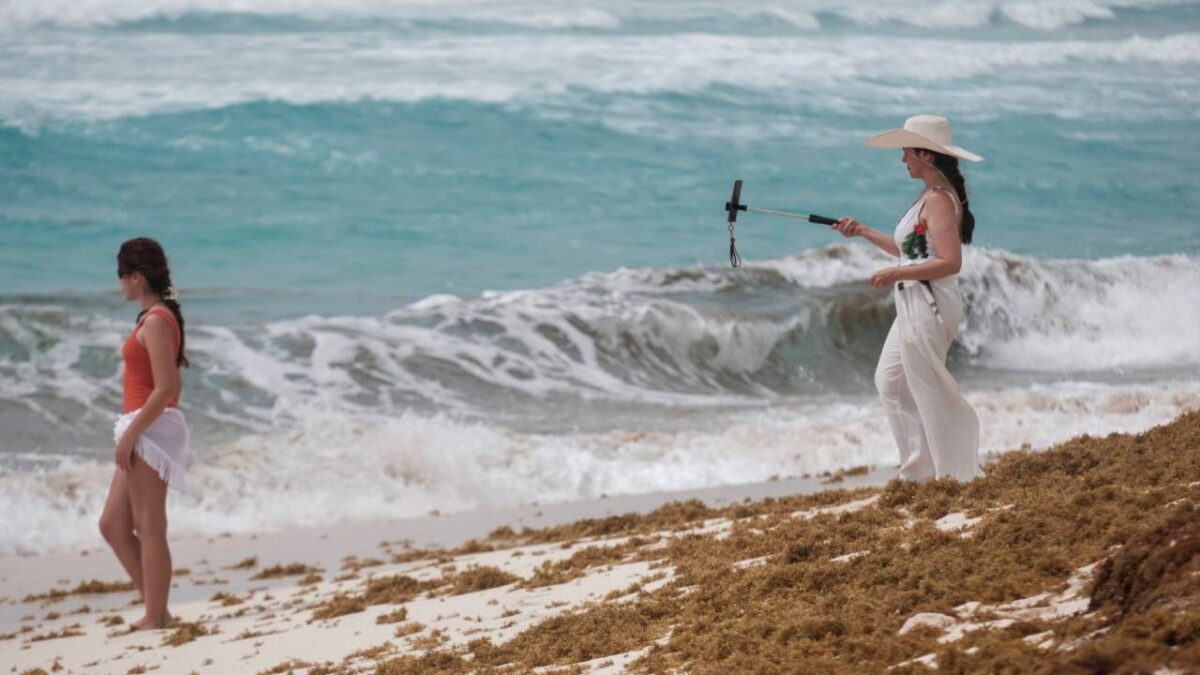 Turismo en Cancún.