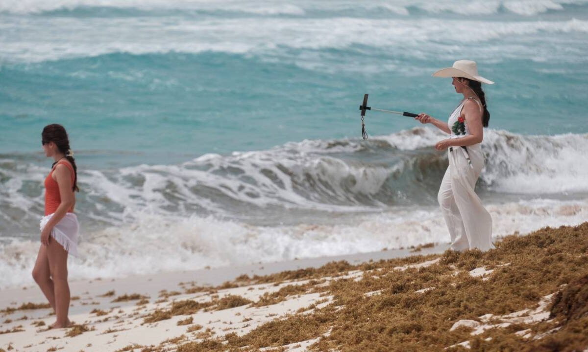 Turismo en Cancún.