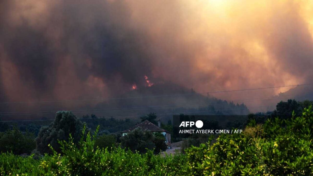 Incendios en Turquía.
