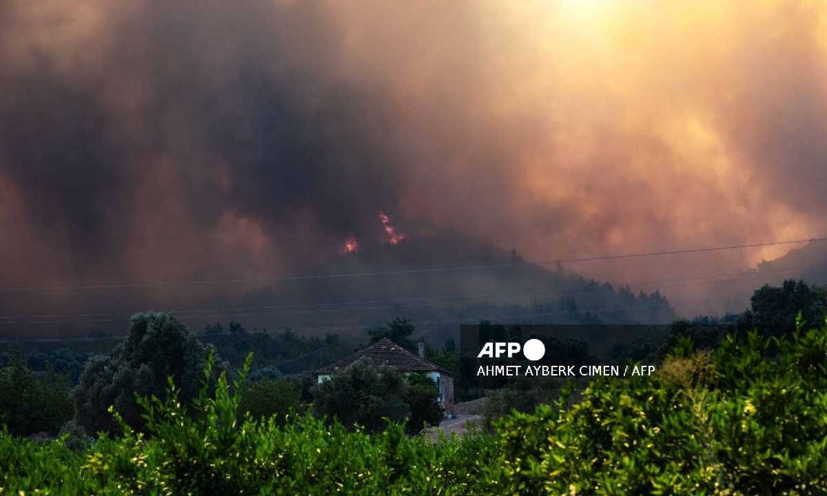 Incendios en Turquía.