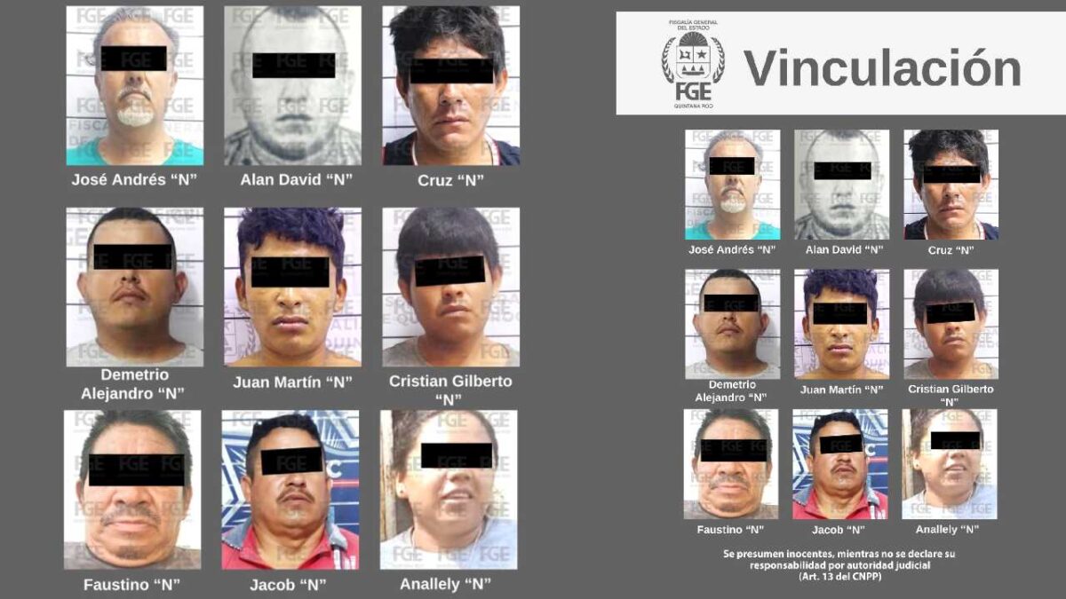 Nueve personas fueron vinculadas por violencia familiar y lesiones.