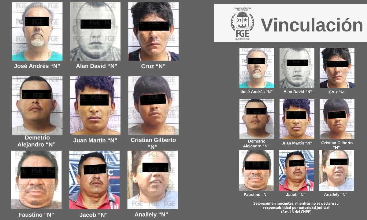 Nueve personas fueron vinculadas por violencia familiar y lesiones.