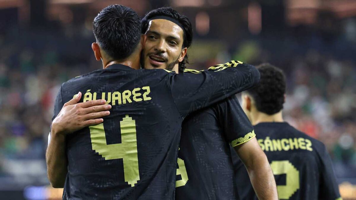 El equipo tricolor se llevó el triunfo.