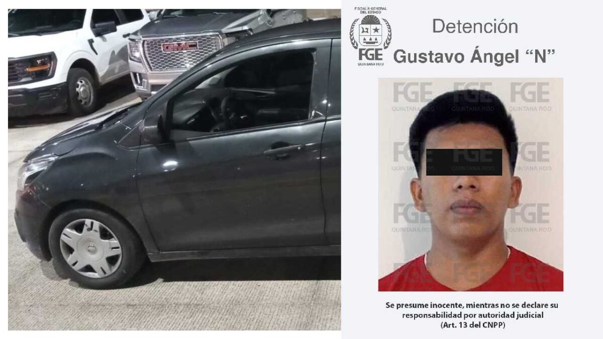 Últimas noticias. El sujeto armado ya fue detenido.