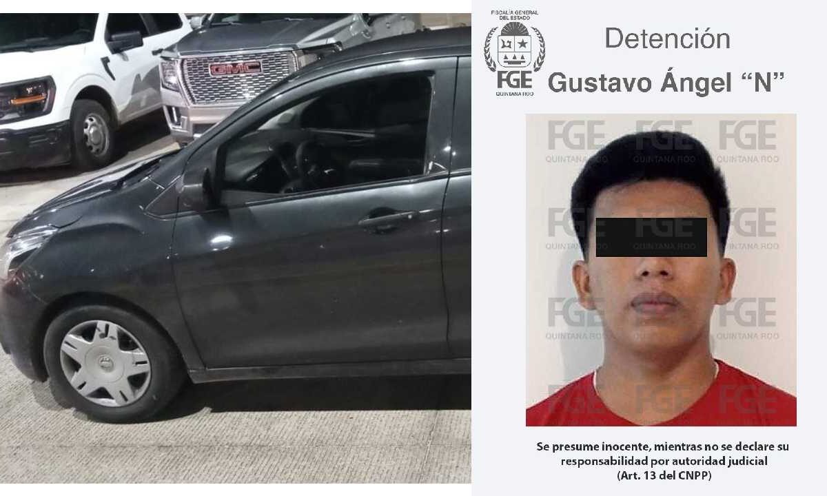 Últimas noticias. El sujeto armado ya fue detenido.