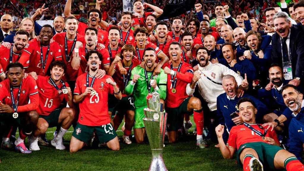 Portugal vs España. Los lusos ganaron.