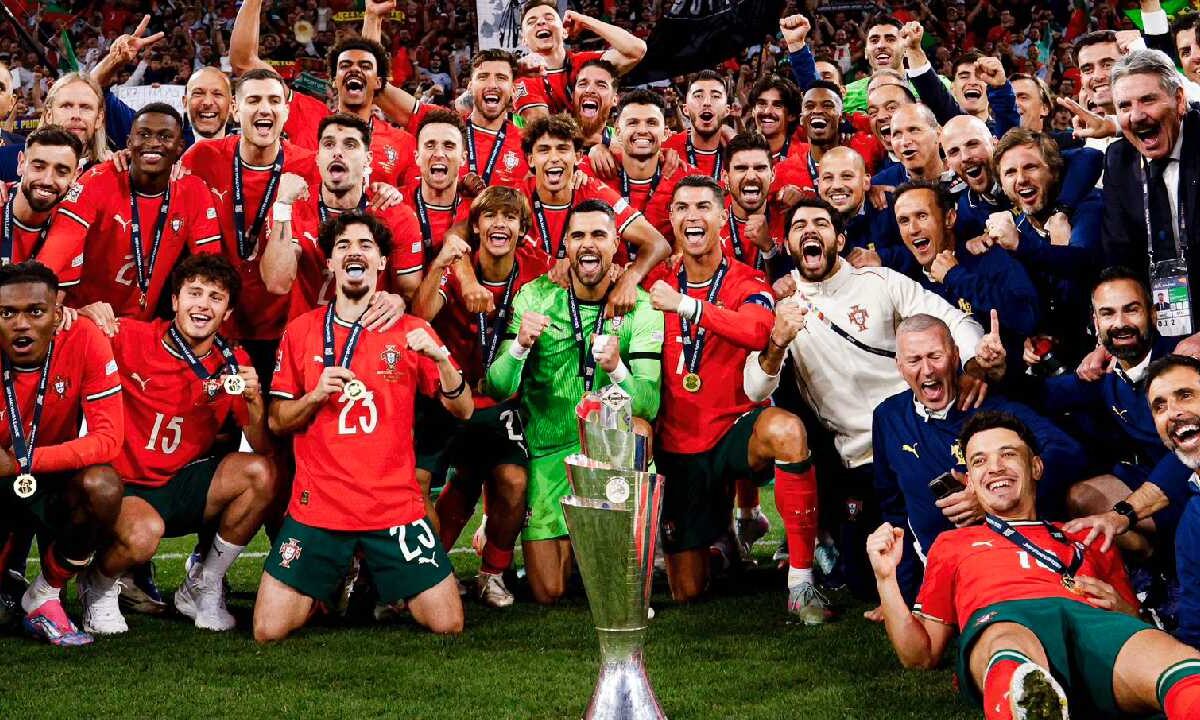 Portugal vs España. Los lusos ganaron.
