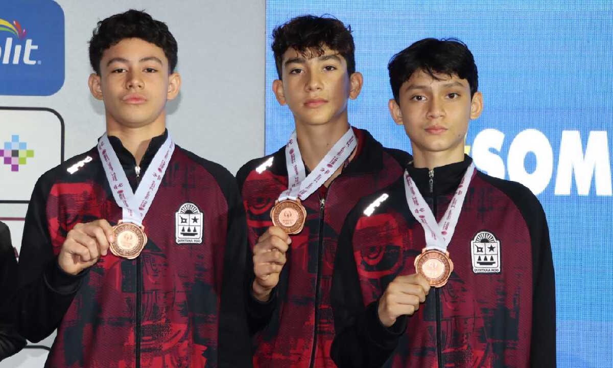 Brillan quintanarroenses en la Olimpiada Nacional Conade 2025.
