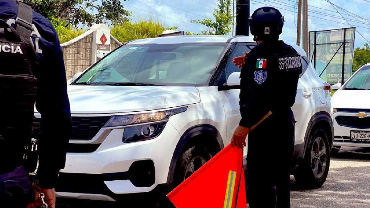 Playa del Carmen refuerza seguridad.